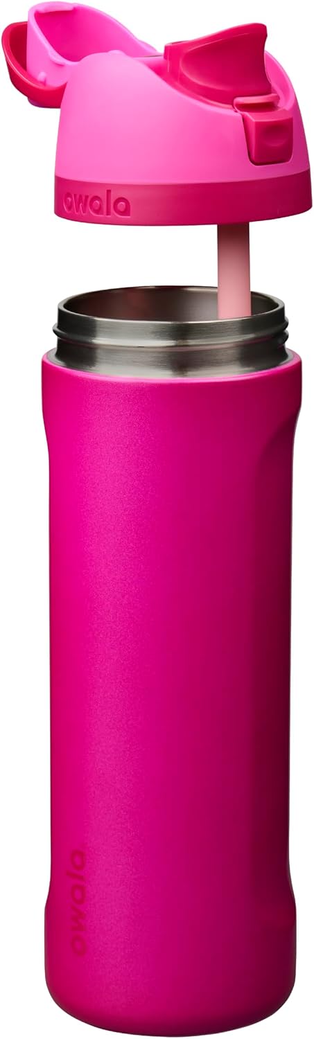 BOTELLA DE AGUA OWALA FREESIP ACERO INOXIDABLE 24 OZ READ MY LIPS - 2