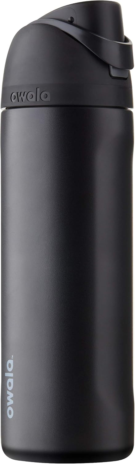 BOTELLA DE AGUA OWALA FREESIP ACERO INOXIDABLE 19 OZ GRIS AZUL - 5
