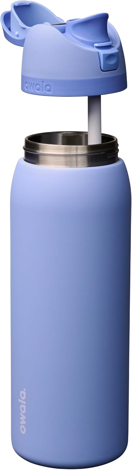 BOTELLA DE AGUA OWALA FREESIP ACERO INOXIDABLE 40 OZ AZUL - 2