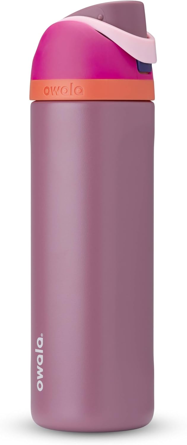 BOTELLA DE AGUA OWALA FREESIP ACERO INOXIDABLE 24 OZ CROWN JEWEL - 1