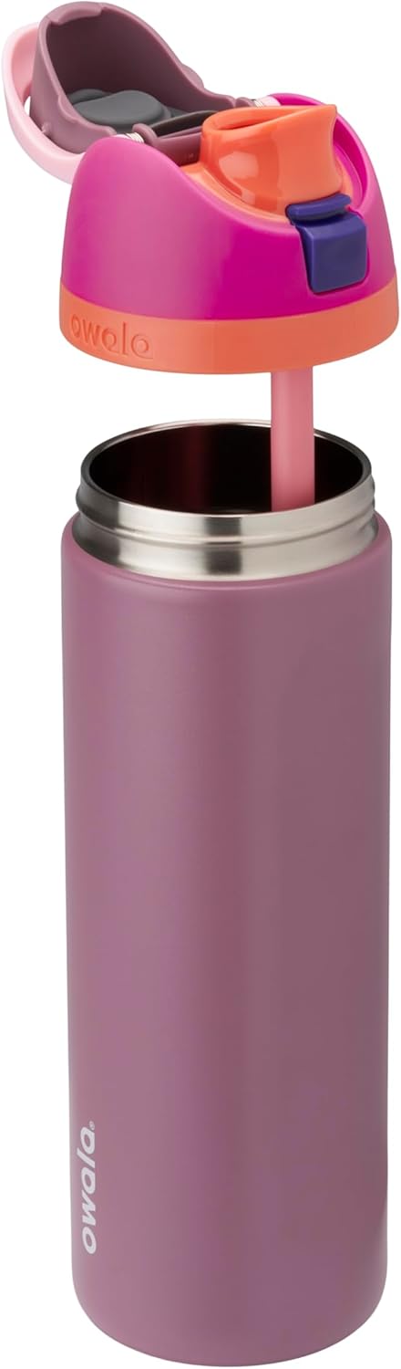 BOTELLA DE AGUA OWALA FREESIP ACERO INOXIDABLE 24 OZ CROWN JEWEL - 2