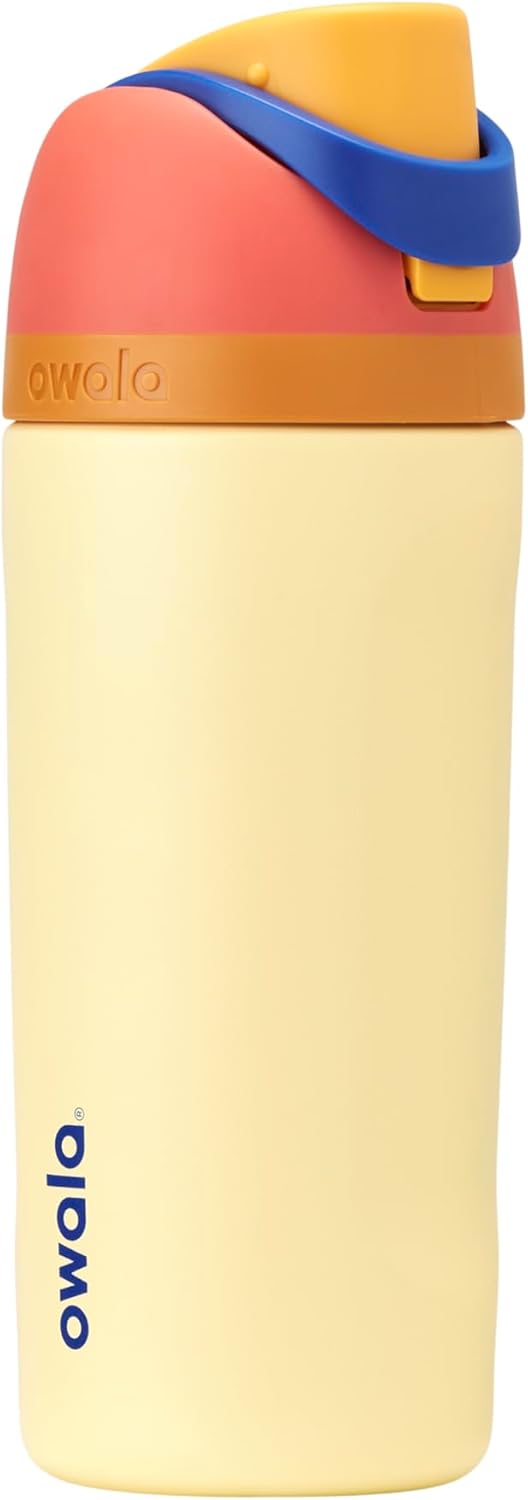 BOTELLA DE AGUA OWALA FREESIP KIDS ACERO INOXIDABLE 16 OZ MISTY HORIZON - 1
