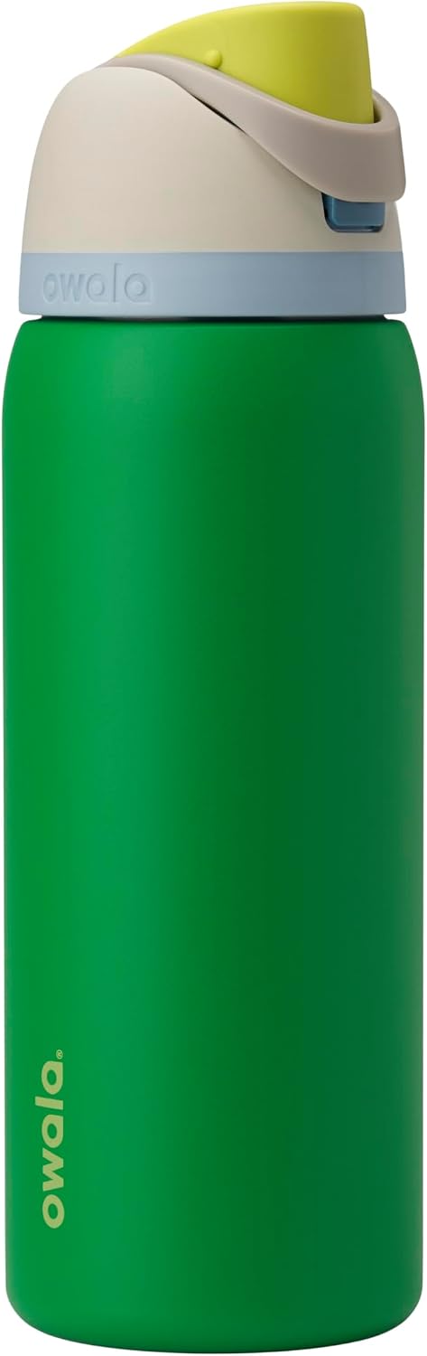 BOTELLA DE AGUA OWALA FREESIP ACERO INOXIDABLE 32 OZ VERDE - 1