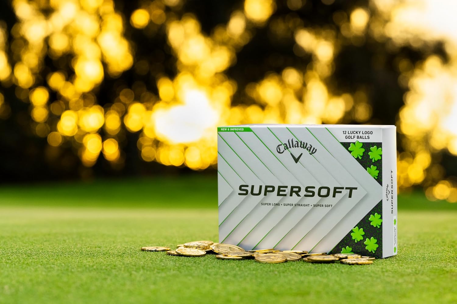 PELOTAS DE GOLF CALLAWAY SUPERSOFT 2025 LUCKY EDICIÓN LIMITADA - 5