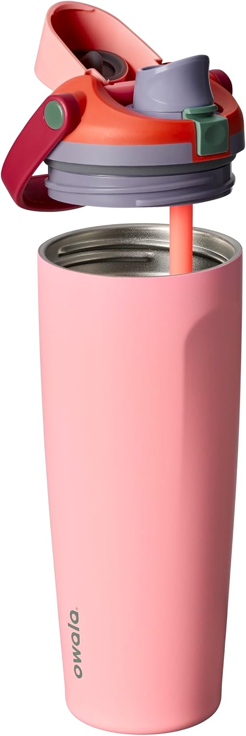 BOTELLA DE AGUA OWALA FREESIP SWAY ACERO INOXIDABLE 30 OZ SUGAR HIGH - 2