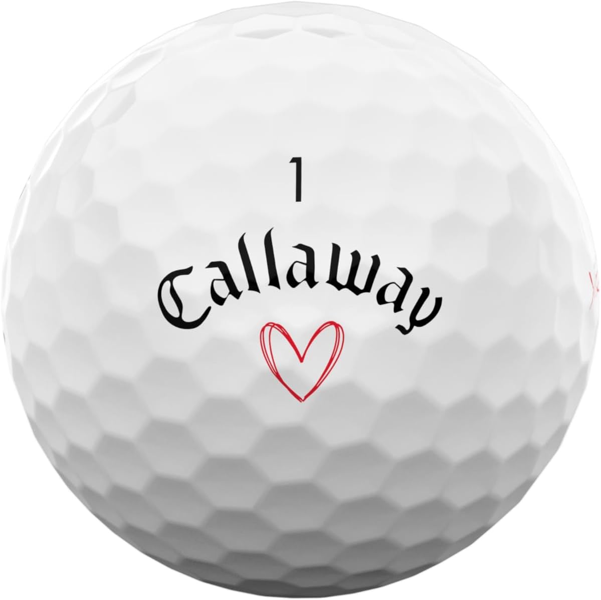 PELOTAS DE GOLF CALLAWAY SUPERSOFT 2025 EDICIÓN LOVE - 2