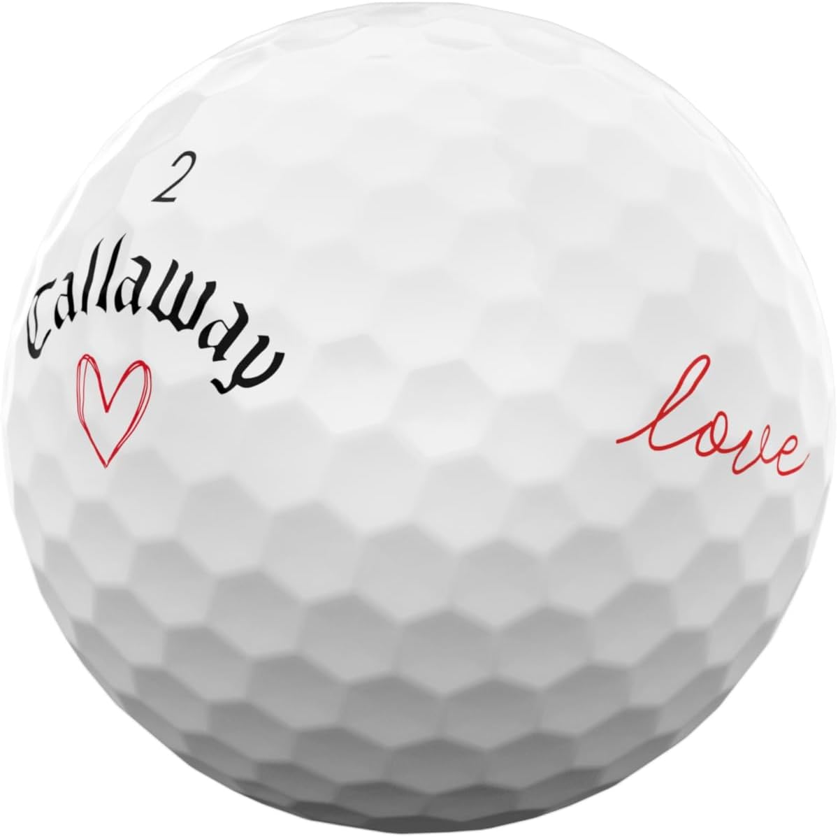 PELOTAS DE GOLF CALLAWAY SUPERSOFT 2025 EDICIÓN LOVE - 4