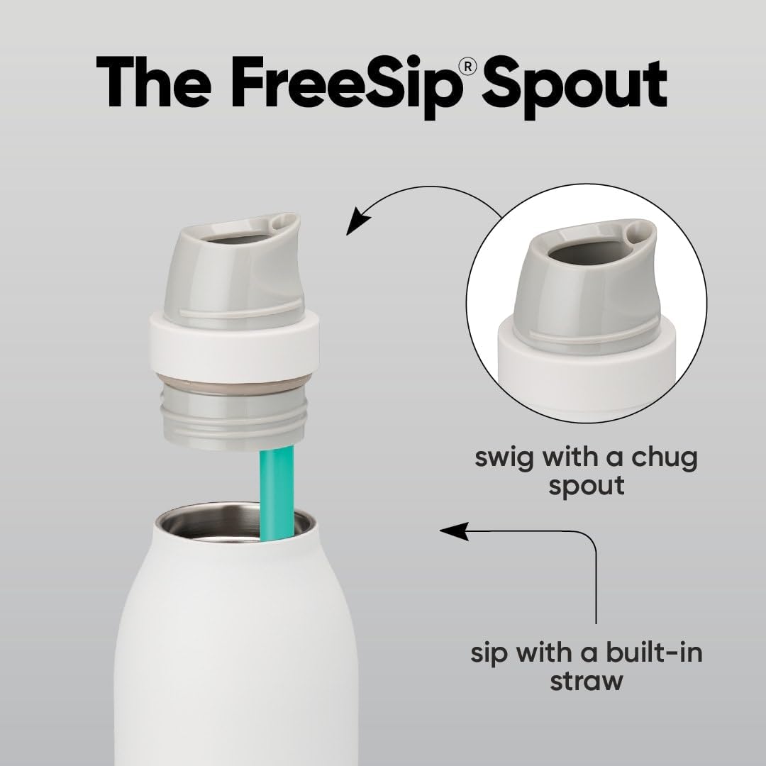 BOTELLA DE AGUA OWALA FREESIP TWIST ACERO INOXIDABLE 18 OZ SUNNY DAZE - 3