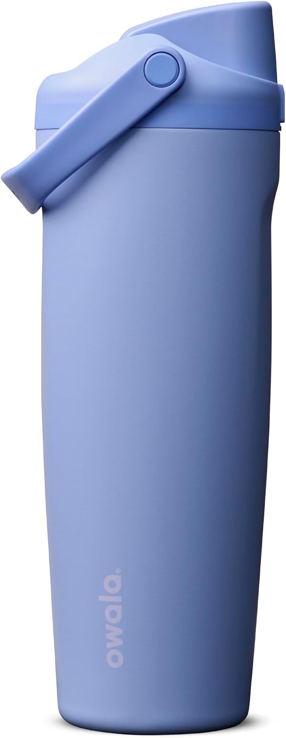 BOTELLA DE AGUA OWALA FREESIP SWAY ACERO INOXIDABLE 30 OZ AZUL - 1