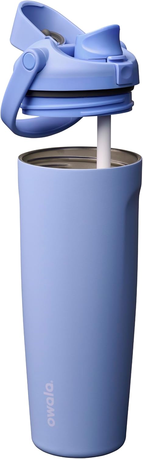 BOTELLA DE AGUA OWALA FREESIP SWAY ACERO INOXIDABLE 30 OZ AZUL - 2