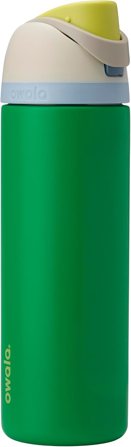 BOTELLA DE AGUA OWALA FREESIP ACERO INOXIDABLE 24 OZ VERDE - 1