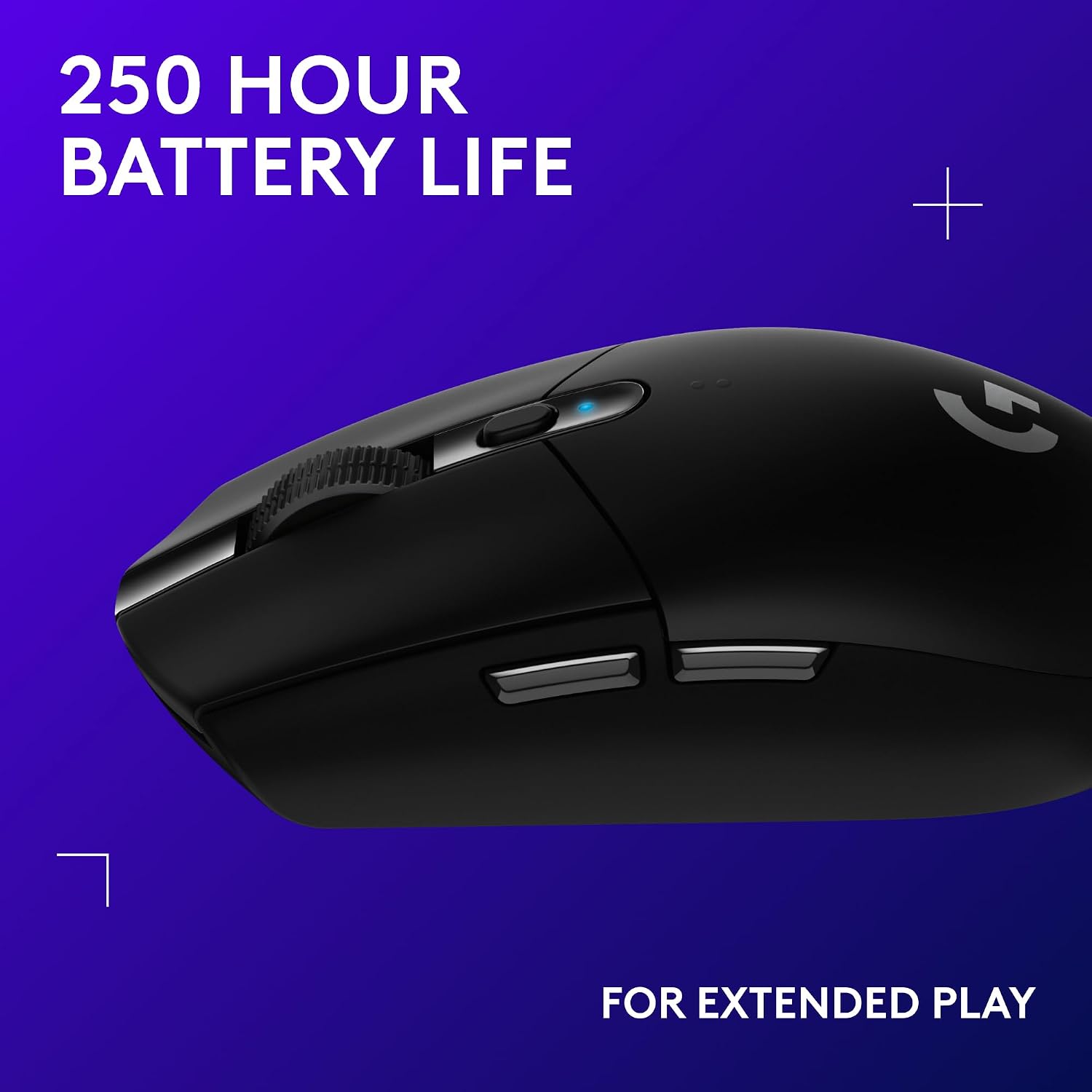 MOUSE GAMER LOGITECH G305 LIGHTSPEED WIRELESS BLACK - 4