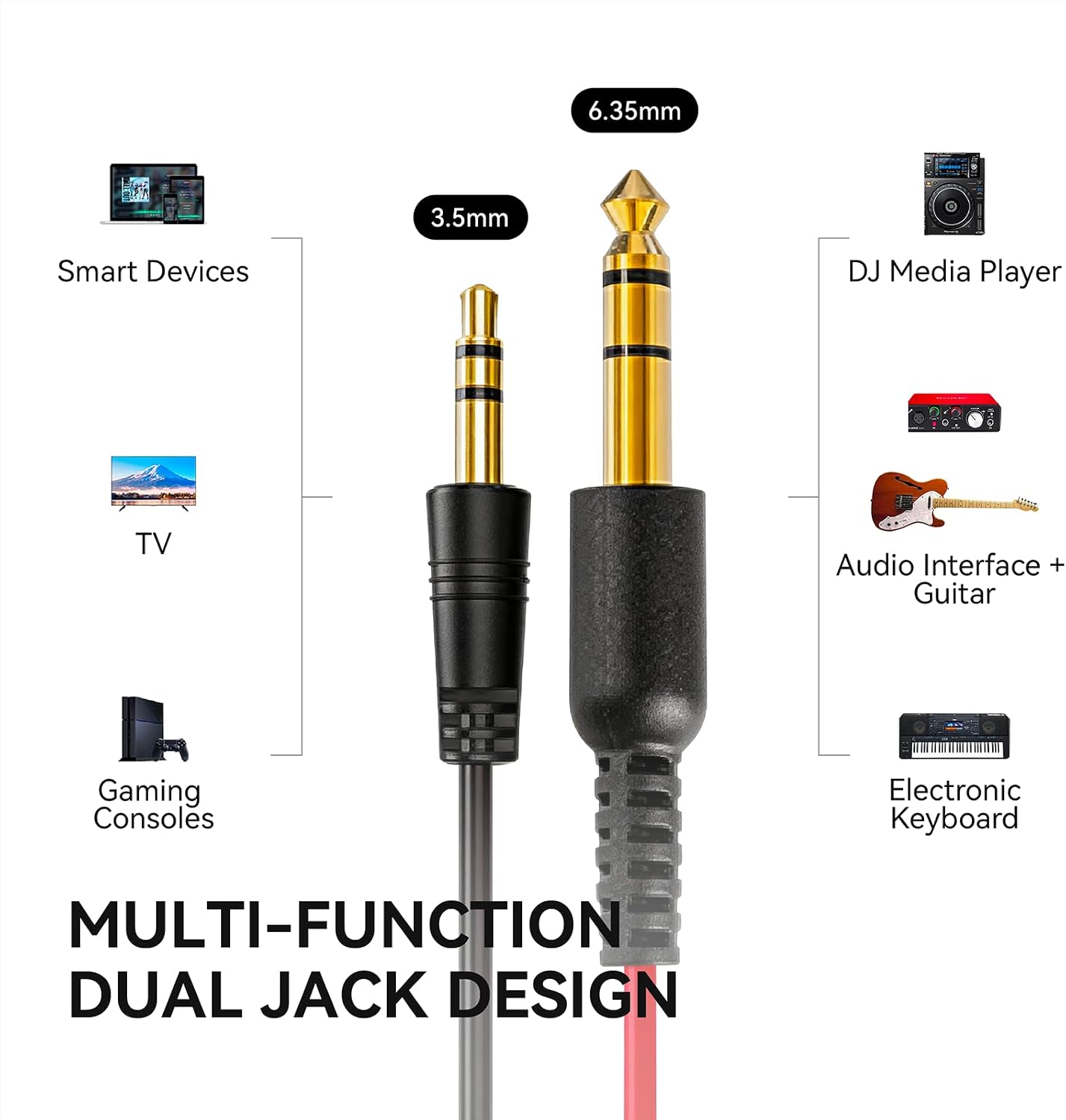 AUDÍFONOS ONEODIO PRO-10 WIRED DJ OVER-EAR HI-RES NEGRO - 3