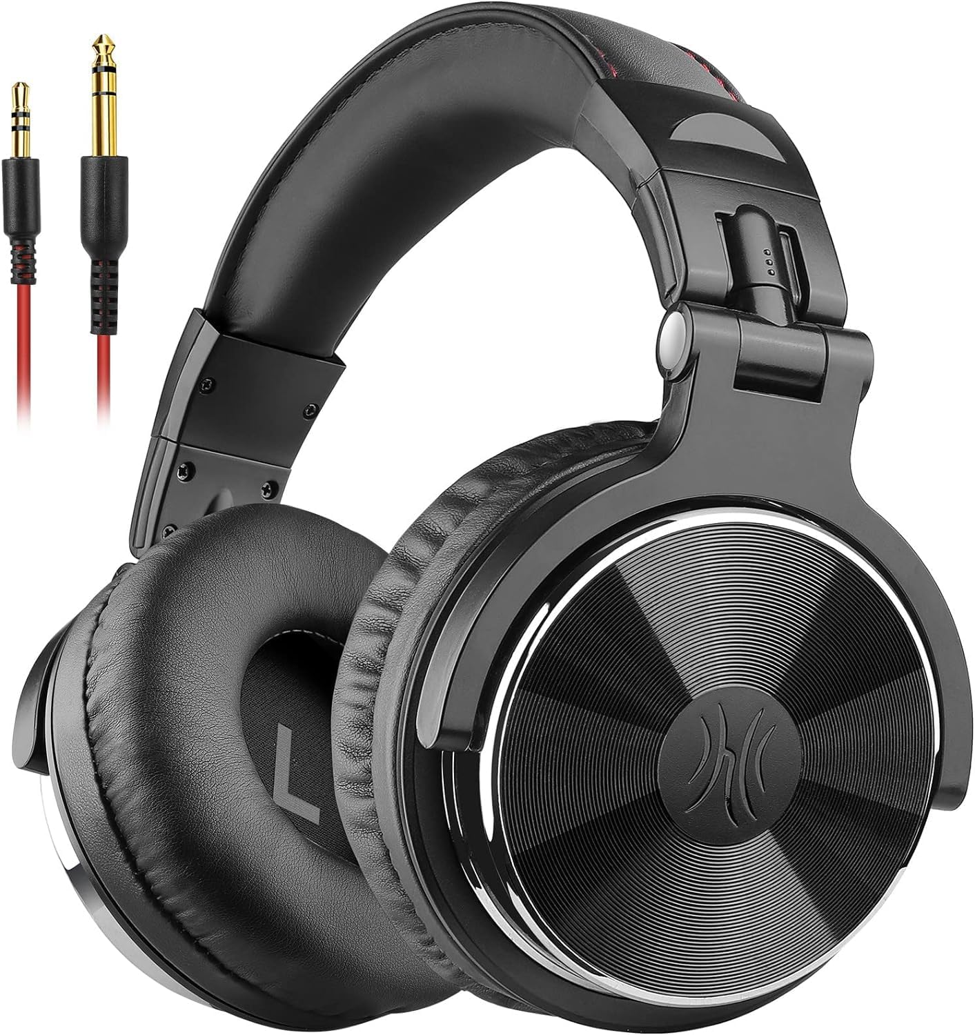 AUDÍFONOS ONEODIO PRO-10 WIRED DJ OVER-EAR HI-RES NEGRO - 1