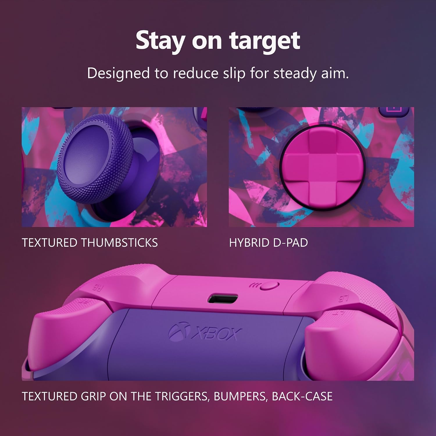 CONTROL INALÁMBRICO XBOX WIRELESS GAMING CONTROLLER HEART BREAKER SPECIAL EDITION - 3