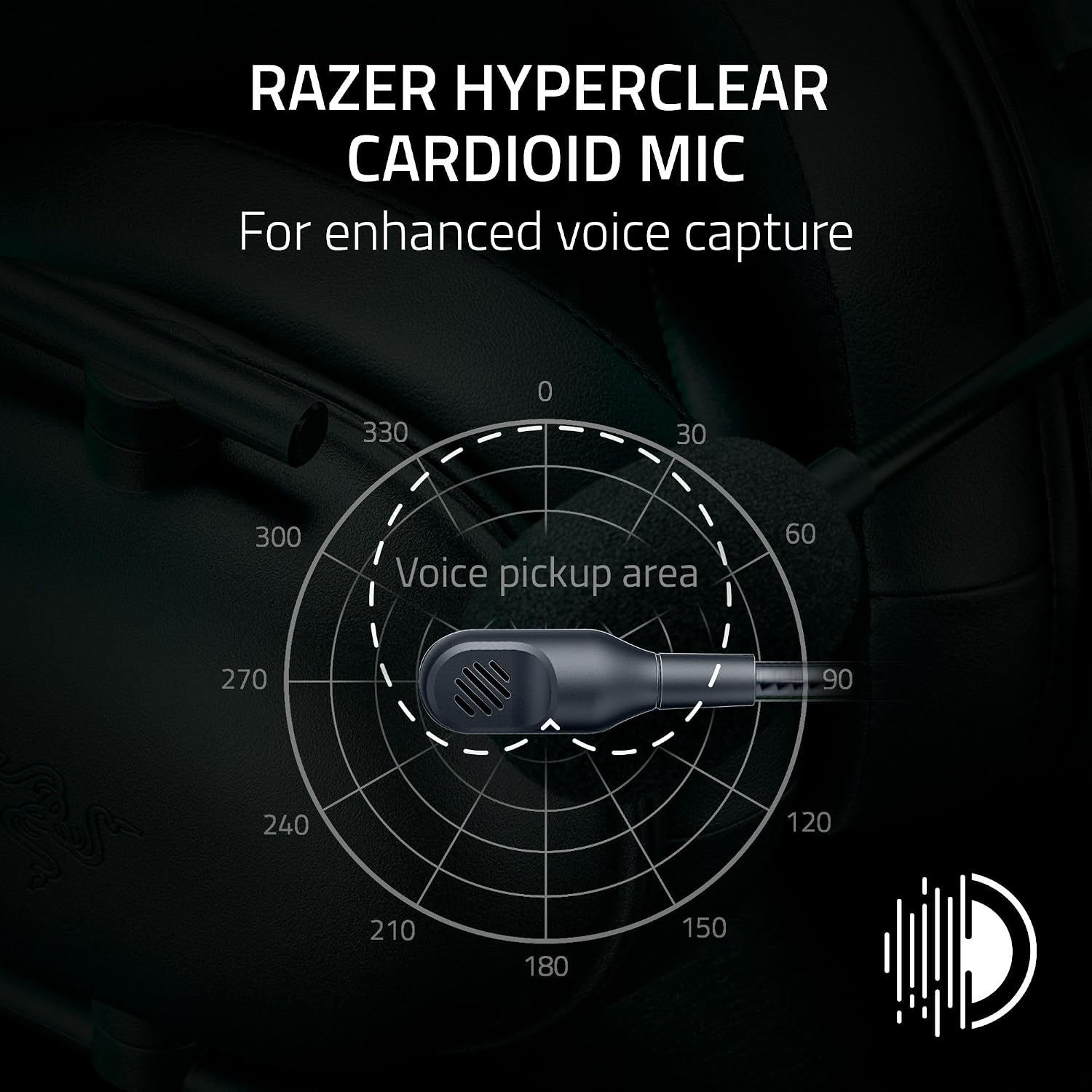 HEADSET RAZER BLACKSHARK V2 X XBOX 3.5MM NEGRO - 3