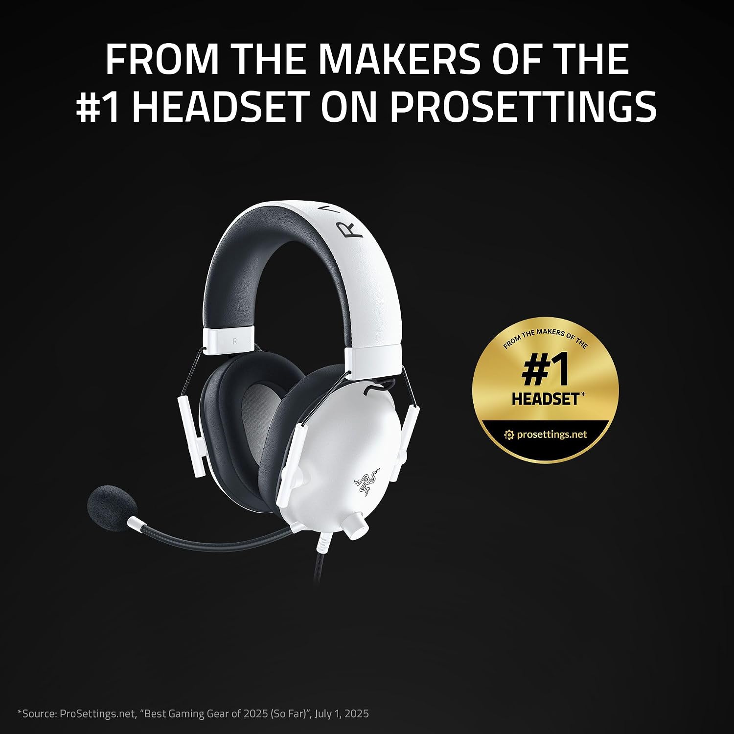 HEADSET RAZER BLACKSHARK V2 X GAMING PC 3.5MM BLANCO - 2