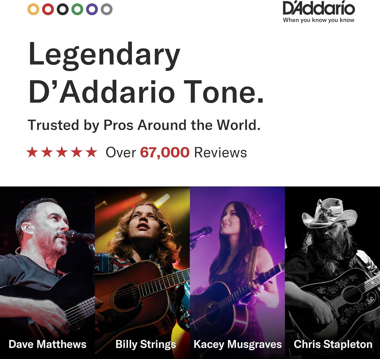 CUERDAS PARA GUITARRA ACÚSTICA D'ADDARIO EJ16 PHOSPHOR BRONZE 12-53, PACK DE 25 JUEGOS - 2