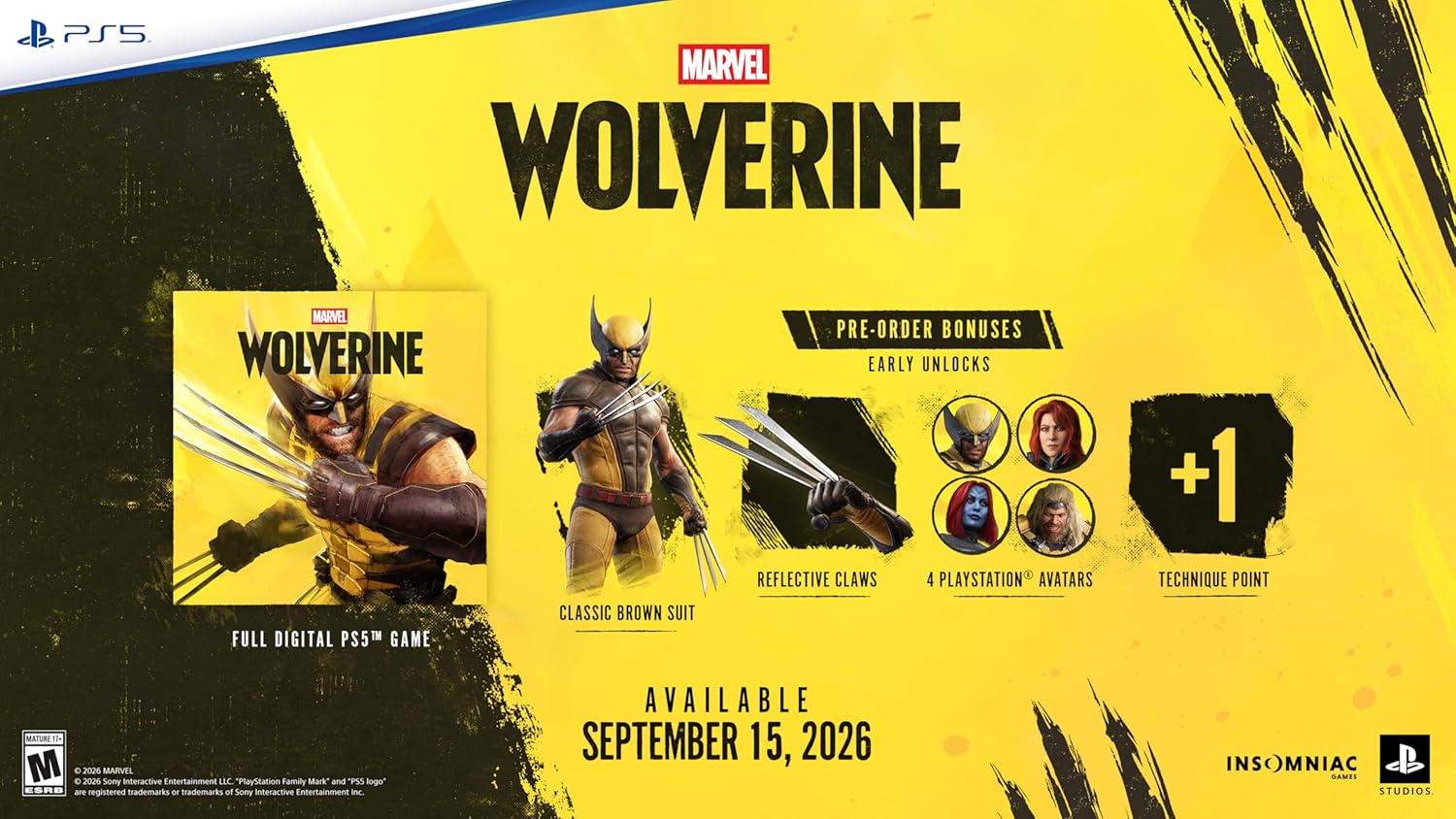 VIDEOJUEGO MARVEL'S WOLVERINE PS5 - 2