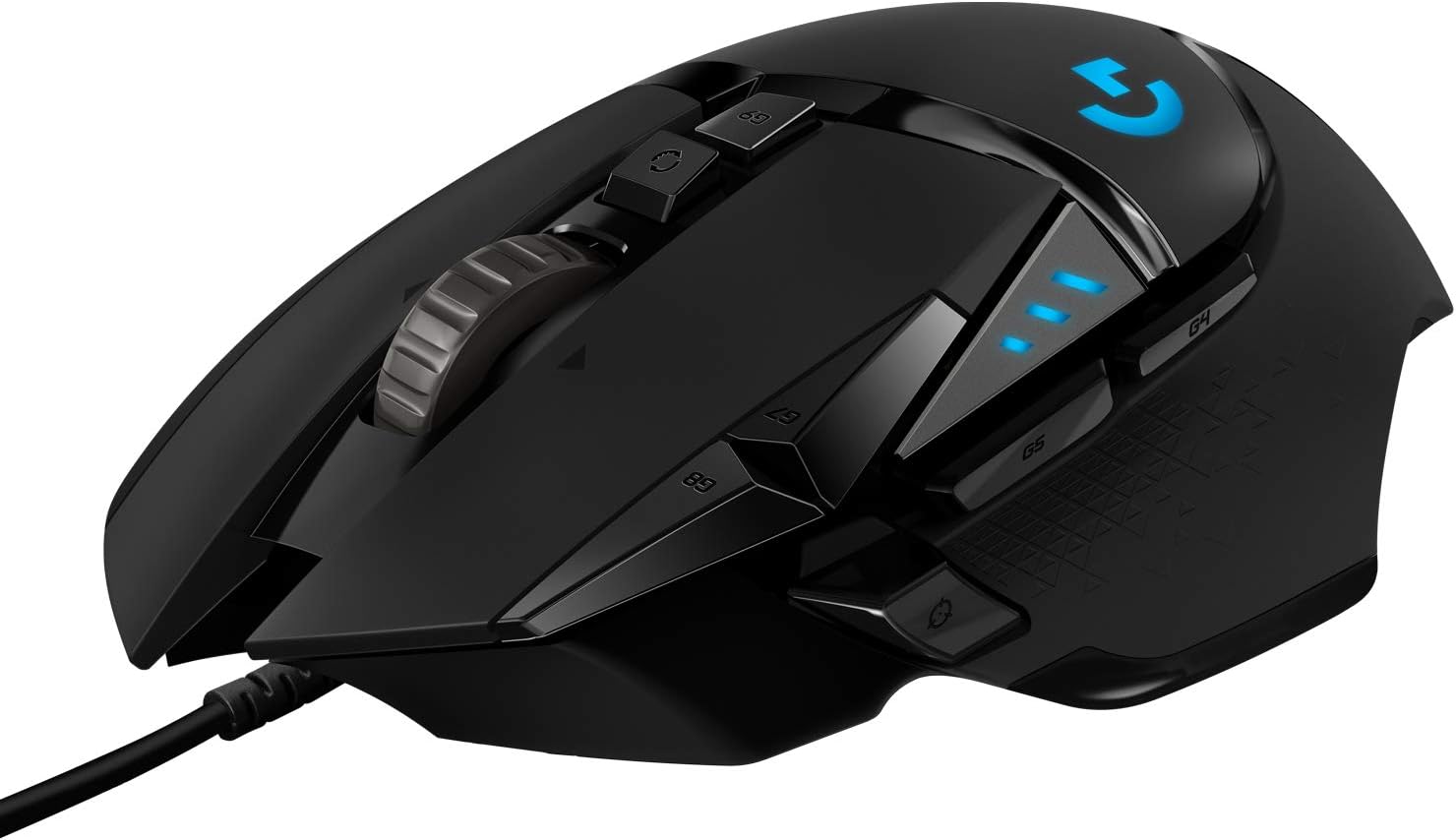 MOUSE GAMER LOGITECH G502 HERO ALÁMBRICO NEGRO - 1