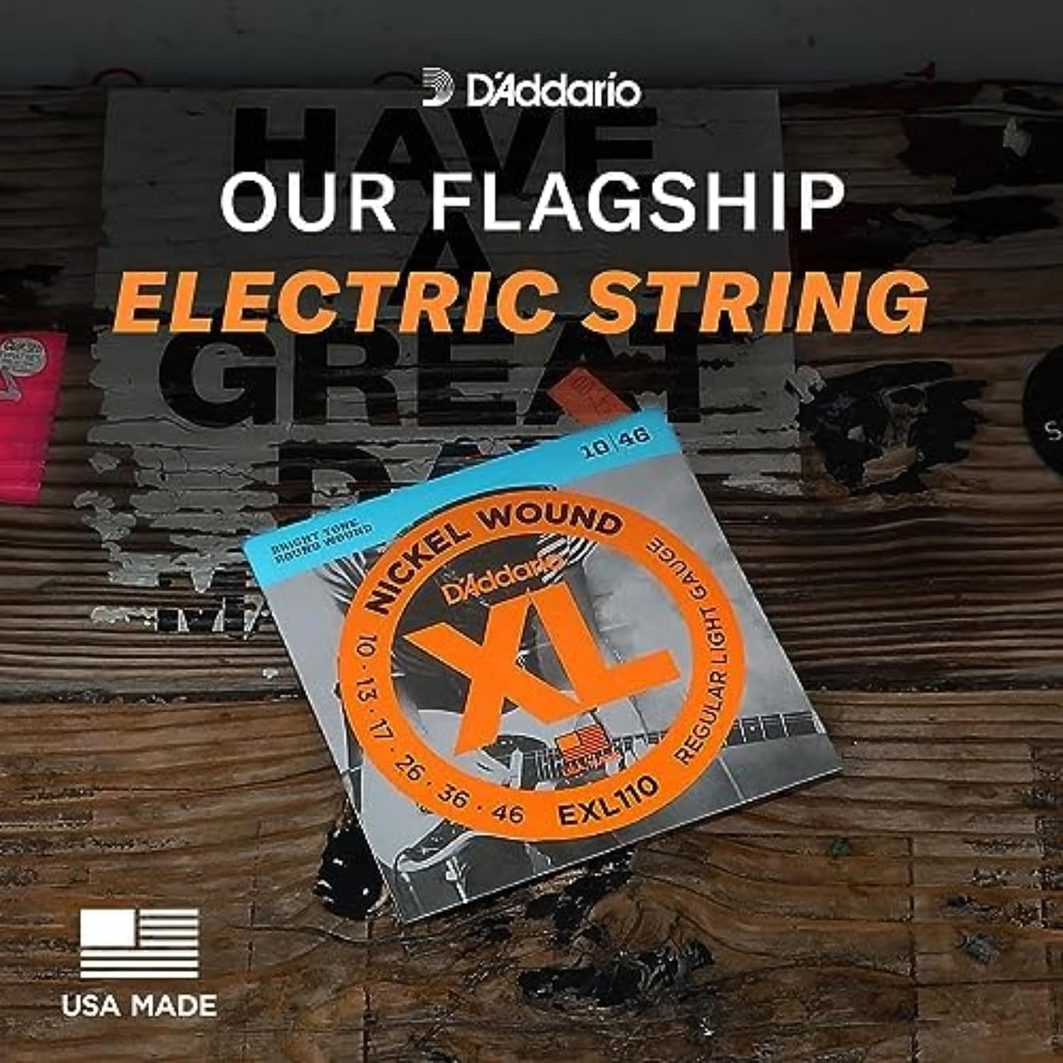 CUERDAS PARA GUITARRA ELÉCTRICA D'ADDARIO XL NICKEL 10-46, 5 JUEGOS - 2