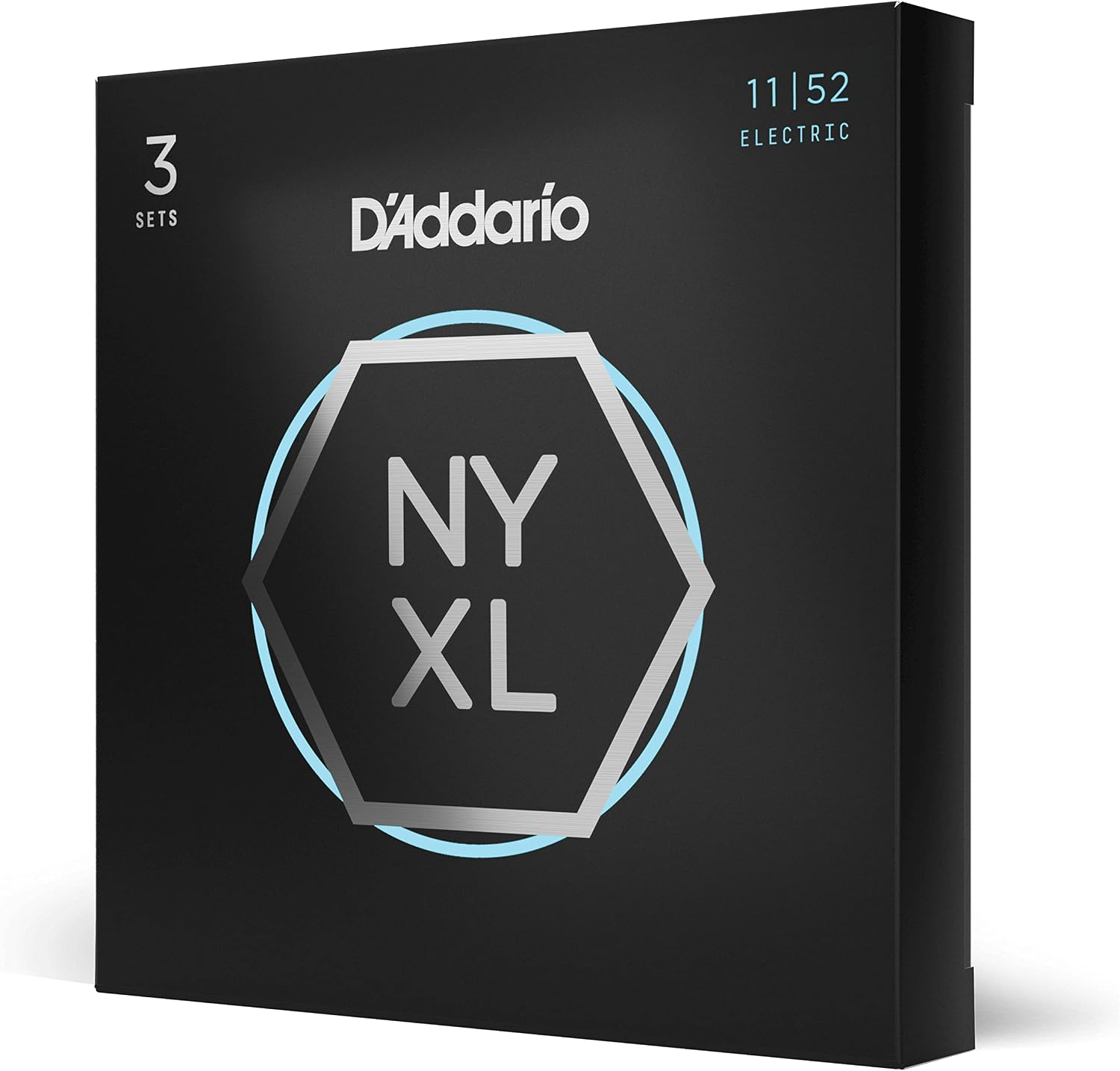 CUERDAS PARA GUITARRA ELÉCTRICA D'ADDARIO NYXL 11-52, PACK DE 3 JUEGOS - 1