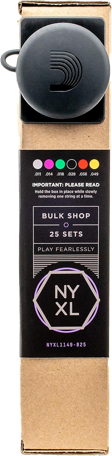 JUEGO DE CUERDAS PARA GUITARRA ELÉCTRICA D'ADDARIO NYXL 11-49, 25 SETS - 2