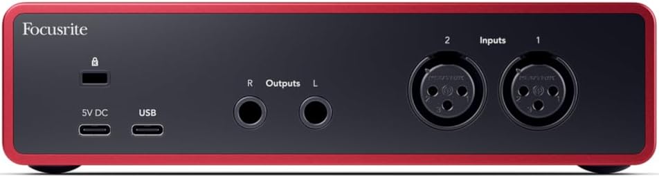 INTERFAZ DE AUDIO FOCUSRITE SCARLETT 2I2 4TH GEN USB-C - 3