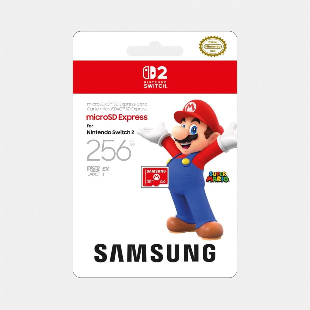 TARJETA MICROSD EXPRESS SAMSUNG 256GB PARA NINTENDO SWITCH 2 - 3