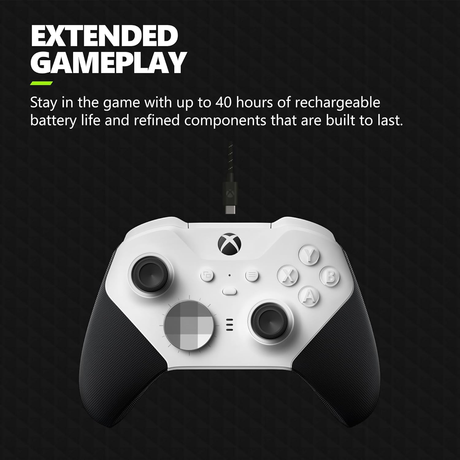 CONTROL XBOX ELITE WIRELESS SERIES 2 CORE BLANCO - 4