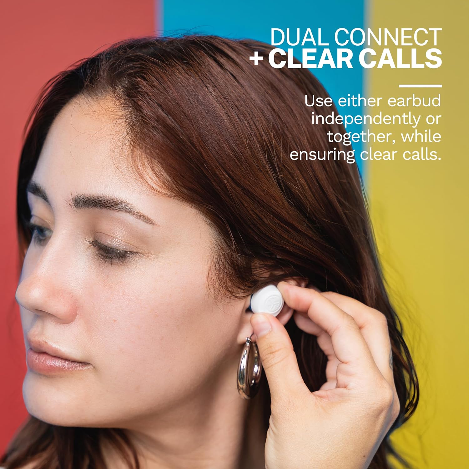 AUDÍFONOS TRUE WIRELESS JLAB GO POP+ BLUETOOTH 5.3 IPX4 CONFETTI - 5