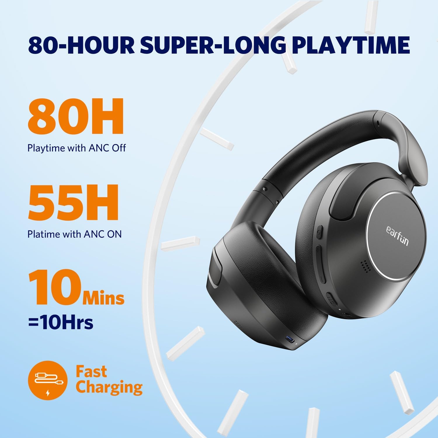 AUDÍFONOS EARFUN WAVE PRO OVER-EAR CON CANCELACIÓN DE RUIDO ACTIVA Y AUDIO HI-RES LDAC - 5