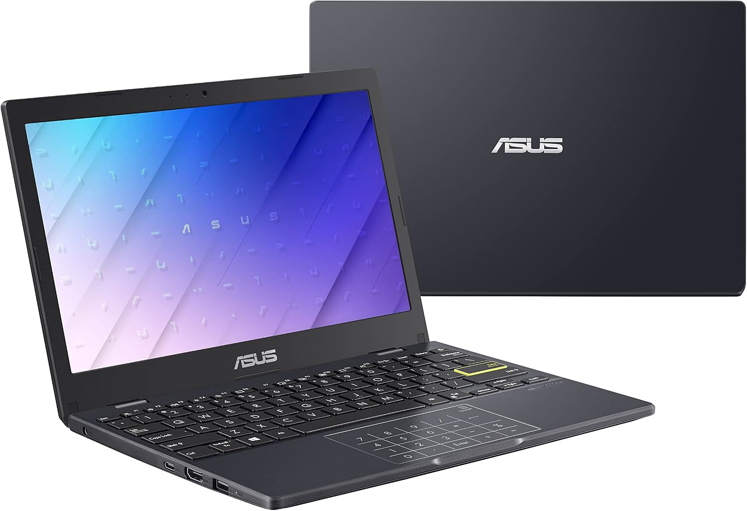 LAPTOP ASUS NOTEBOOK E210 11.6' INTEL CELERON N4020 4GB RAM 64GB EMMC NEGRO - 1