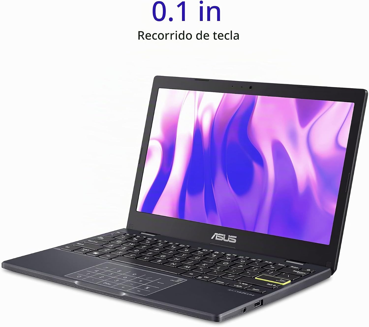 LAPTOP ASUS NOTEBOOK E210 11.6' INTEL CELERON N4020 4GB RAM 64GB EMMC NEGRO - 2