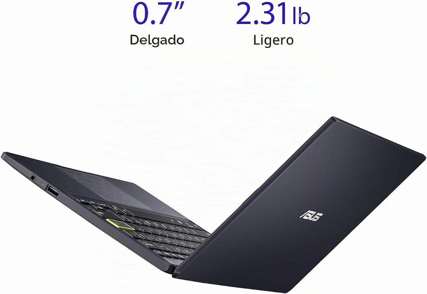 LAPTOP ASUS NOTEBOOK E210 11.6' INTEL CELERON N4020 4GB RAM 64GB EMMC NEGRO - 5