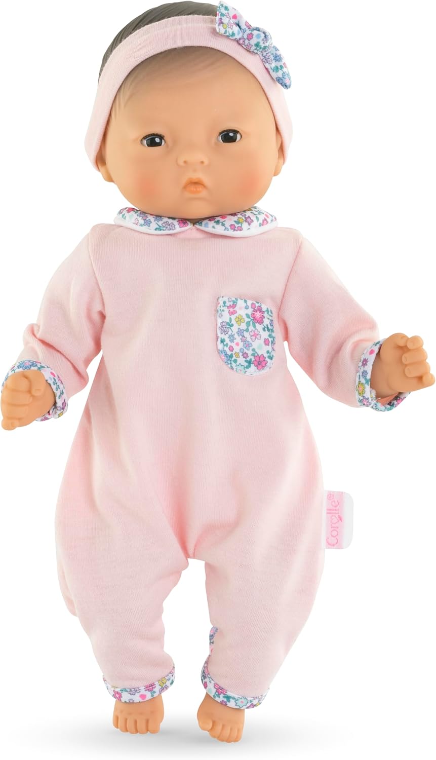 MUÑECA COROLLE BÉBÉ CALIN MILA 30 CM CON AROMA VAINILLA Y OJOS QUE CIERRAN - 4
