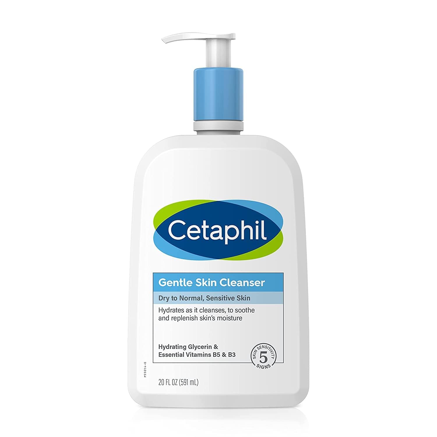 LIMPIADOR FACIAL CETAPHIL GENTLE CLEANSER PARA PIEL SENSIBLE 20OZ - 1