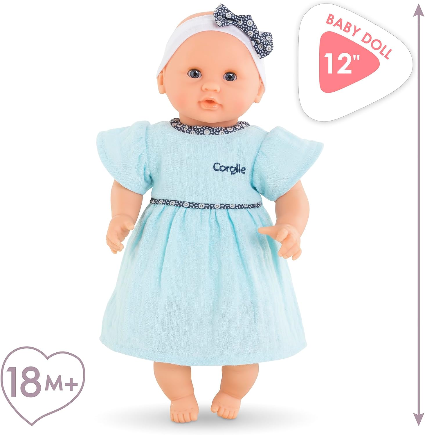MUÑECA COROLLE BÉBÉ CALIN MAUD 12 PULGADAS CON AROMA VAINILLA - 3