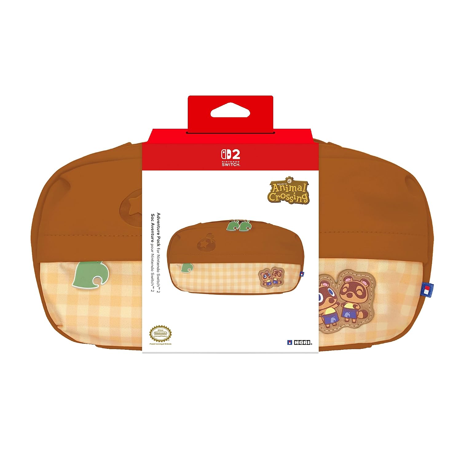 ESTUCHE HORI ADVENTURE PACK WOOD BROWN PARA NINTENDO SWITCH 2 - 1