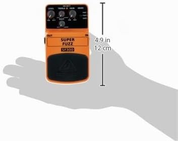 PEDAL DE EFECTOS BEHRINGER SUPER FUZZ SF300 DISTORSIÓN FUZZ 3 MODOS - 2