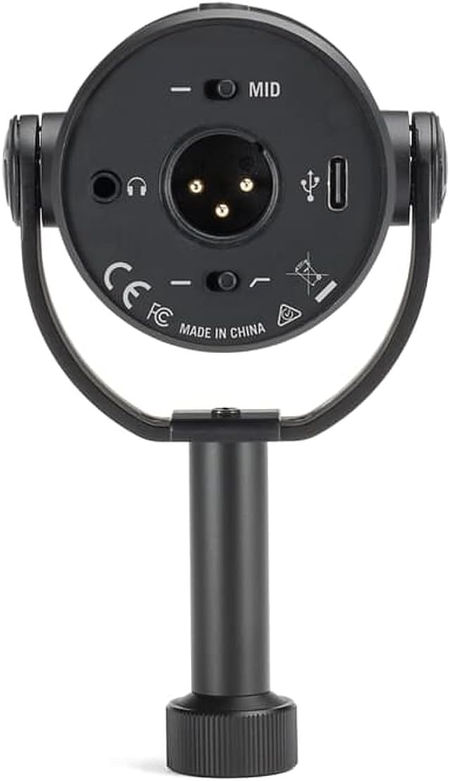 MICRÓFONO SAMSON Q9U XLR/USB DINÁMICO PARA BROADCAST - 4