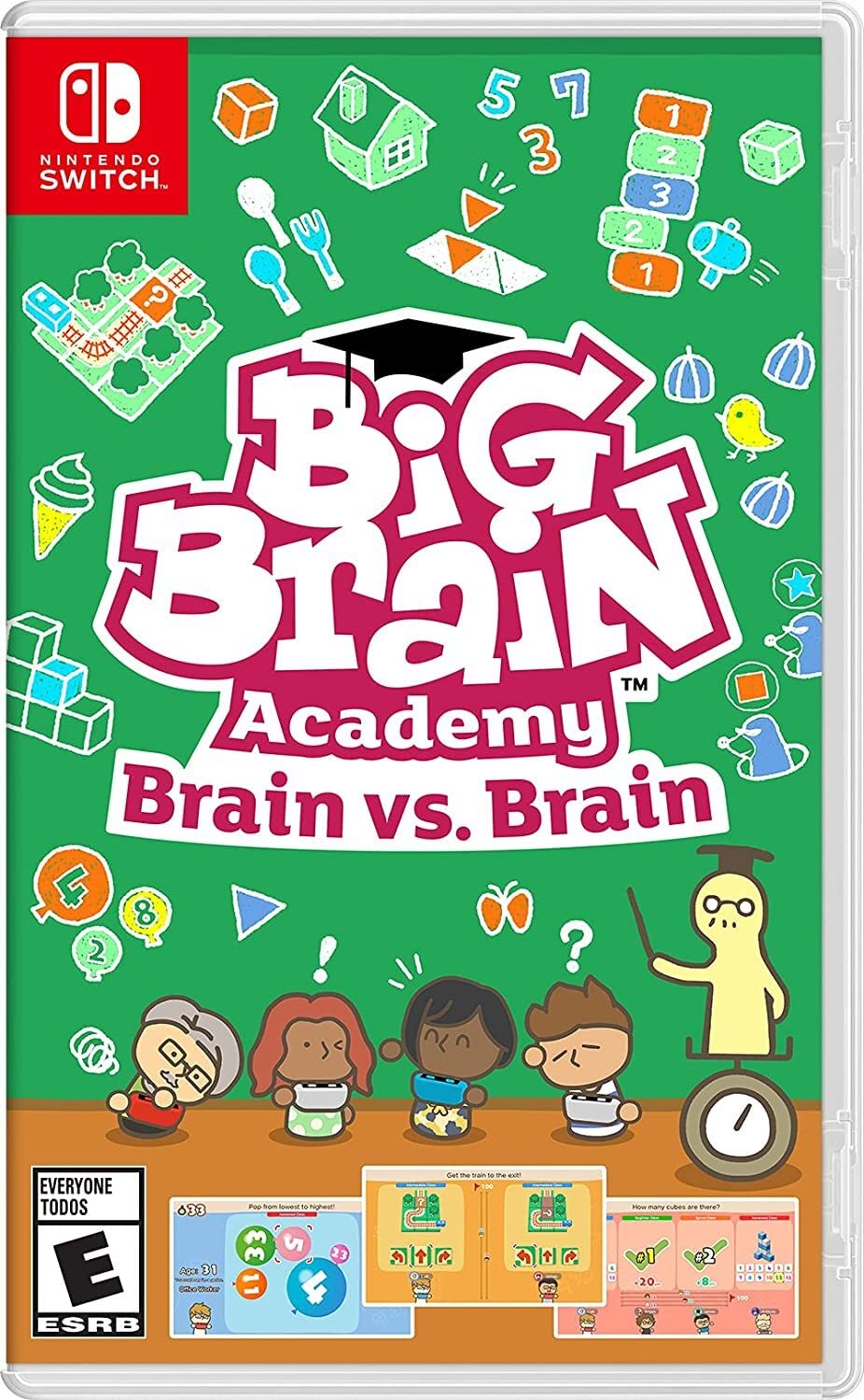 VIDEOJUEGO BIG BRAIN ACADEMY: BRAIN VS. BRAIN PARA NINTENDO SWITCH - 1