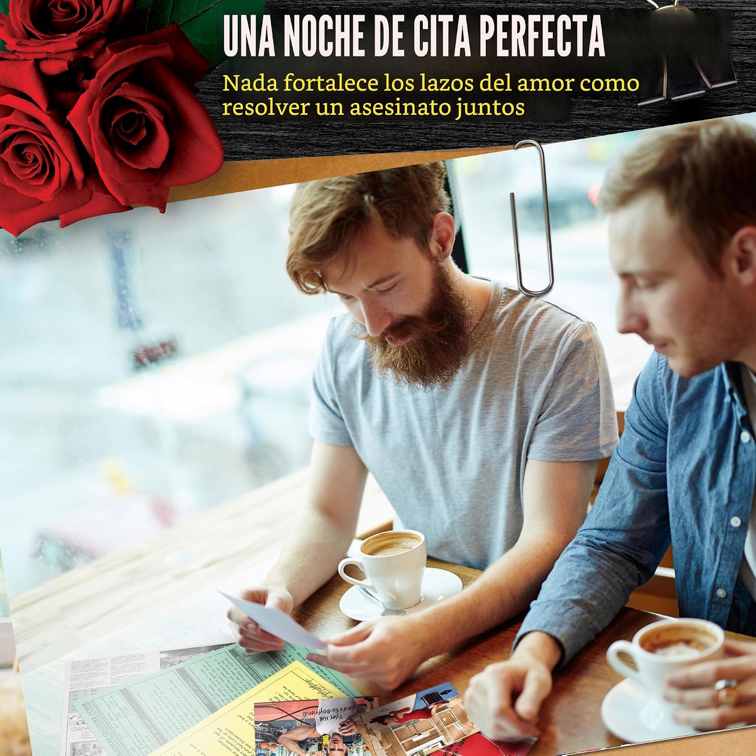 JUEGO DE MESA UNSOLVED CASE FILES QUICK PLAY: WHO MURDERED LUNA KNIGHT? - 2