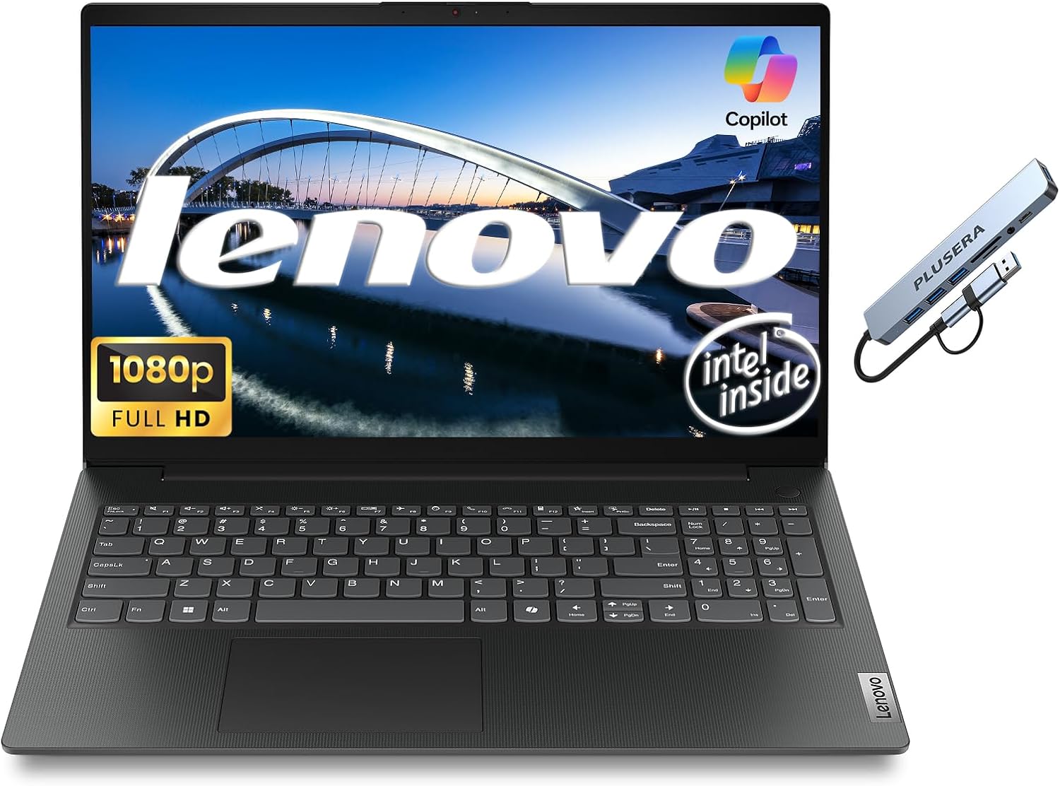 LAPTOP LENOVO V15 G6 15.6' FHD INTEL CORE N150 16GB DDR5 512GB SSD WINDOWS 11 PRO NEGRO - 1