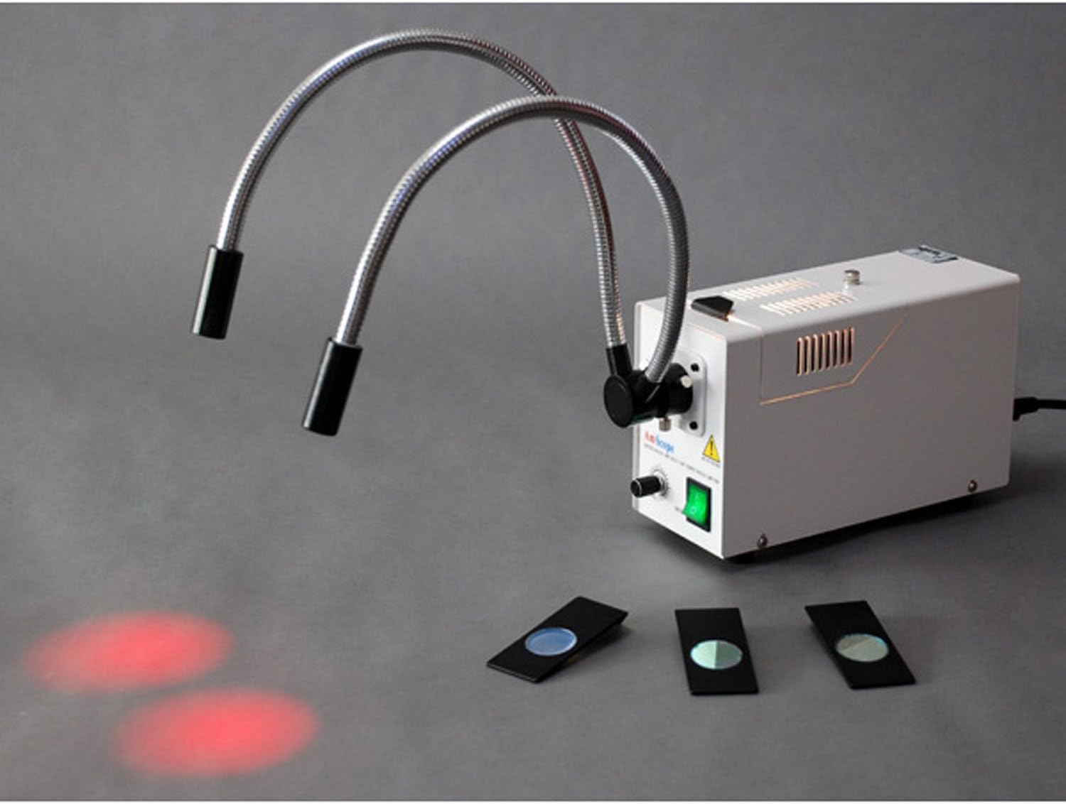 MICROSCOPIO FILTROS DE COLOR AMSCOPE CF-4 PARA ILUMINADORES DE FIBRA ÓPTICA - 2