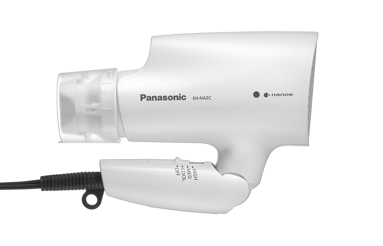 SECADORA DE CABELLO PANASONIC NANOE COMPACT EH-NA2C-W BLANCA PLEGABLE - 2
