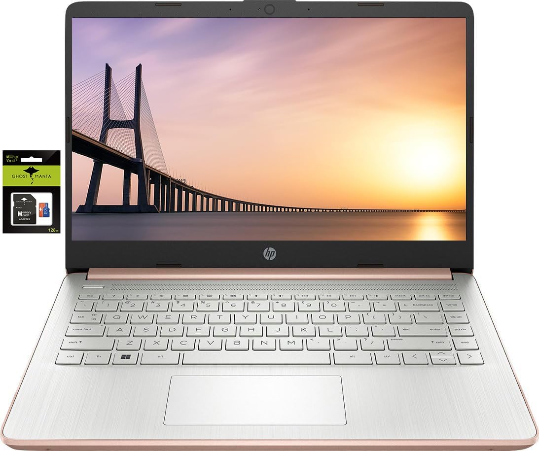 LAPTOP HP 14' STREAM INTEL CELERON N4120 16GB RAM 256GB ALMACENAMIENTO WINDOWS 11 - 1