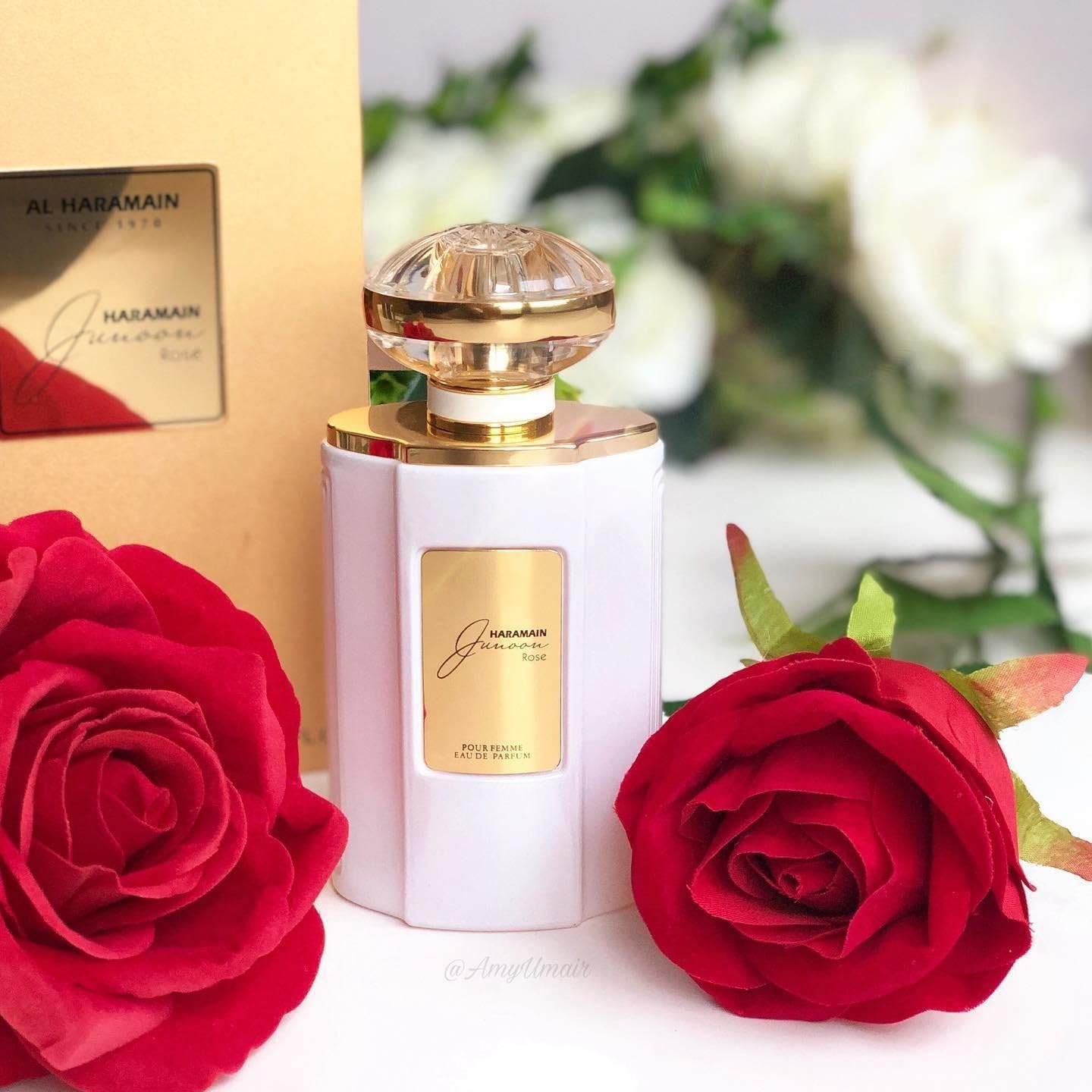 PERFUME AL HARAMAIN JUNOON ROSE EDP 75 ML MUJER - 2
