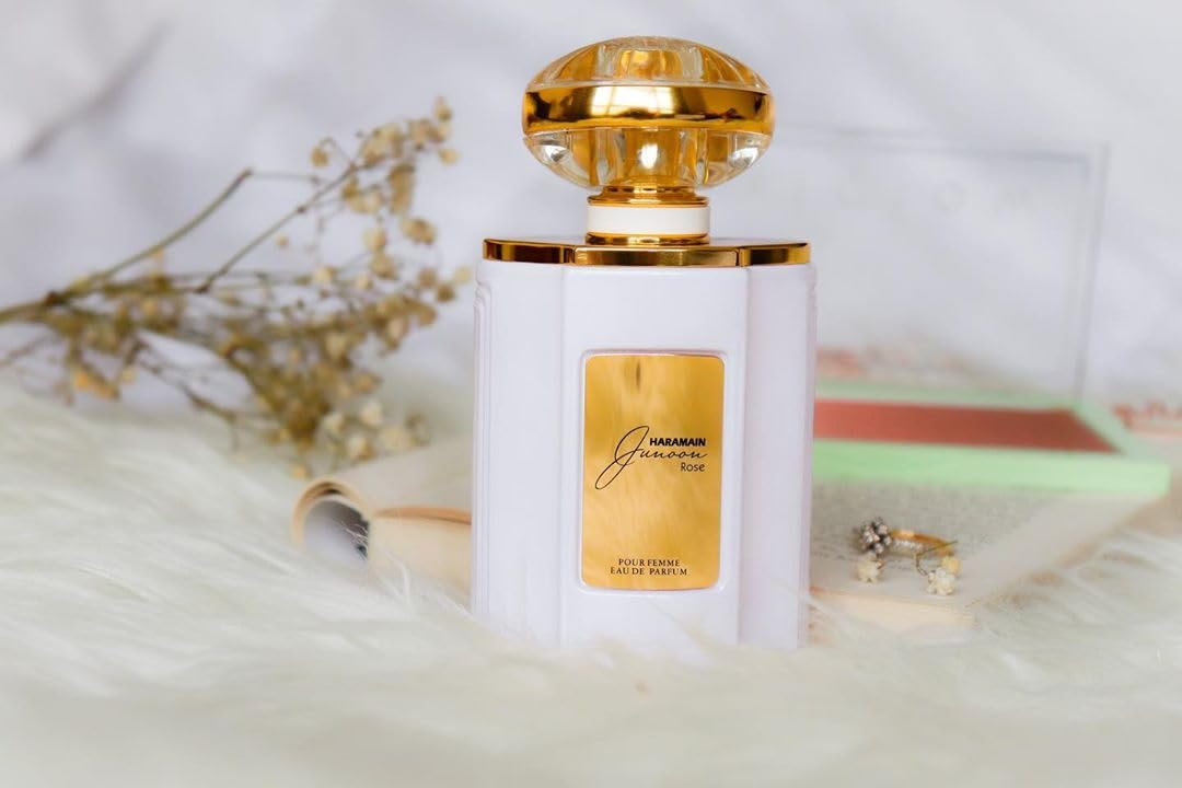 PERFUME AL HARAMAIN JUNOON ROSE EDP 75 ML MUJER - 4