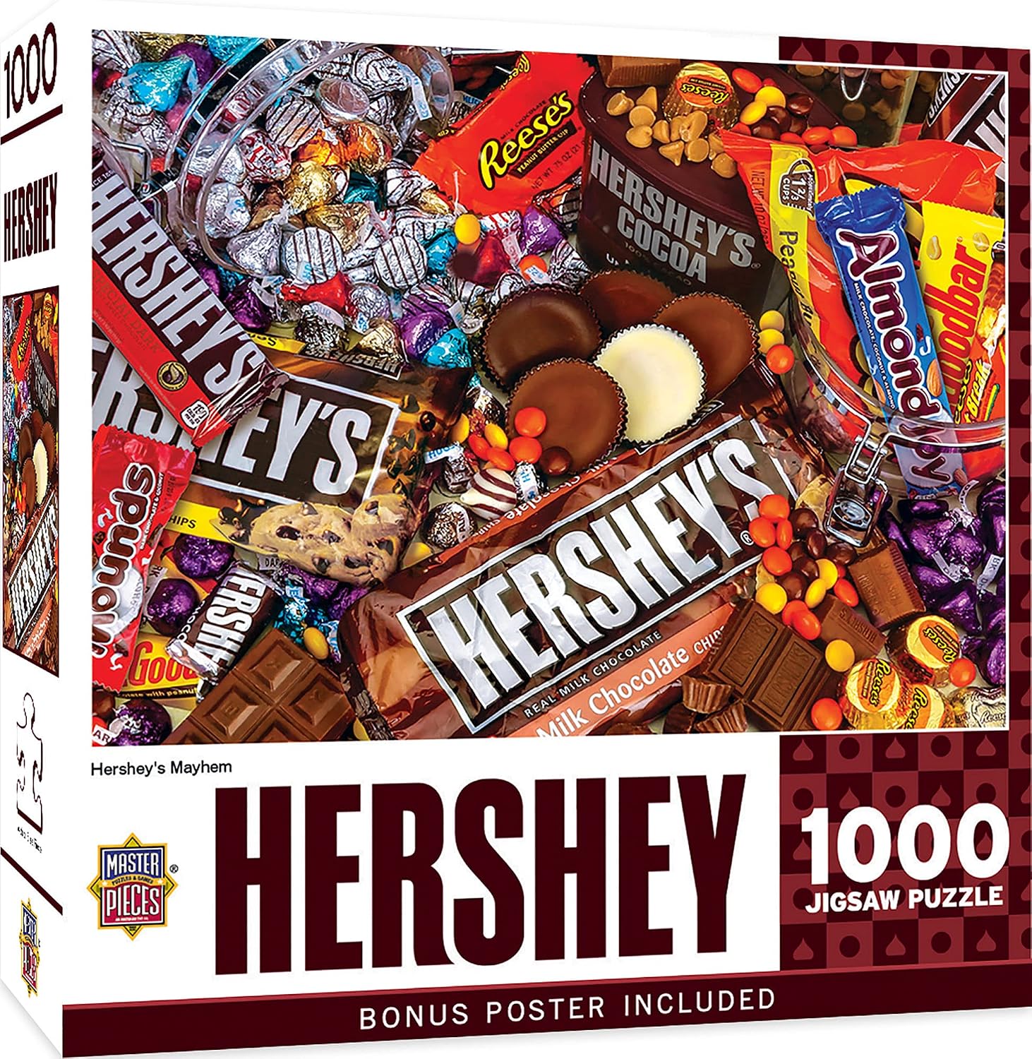 ROMPECABEZAS MASTERPIECES 1000 PIEZAS HERSHEY'S MAYHEM 19.25' X 26.75' - 1